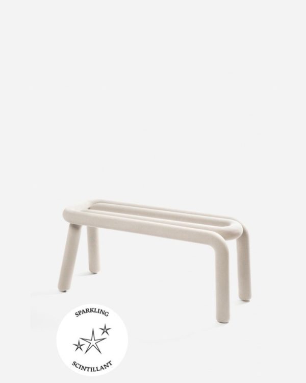 Bold bench-sparkling grey