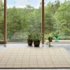 Wool Rug Chakra motta - Light Khaki/Masala Yellow - Image 4