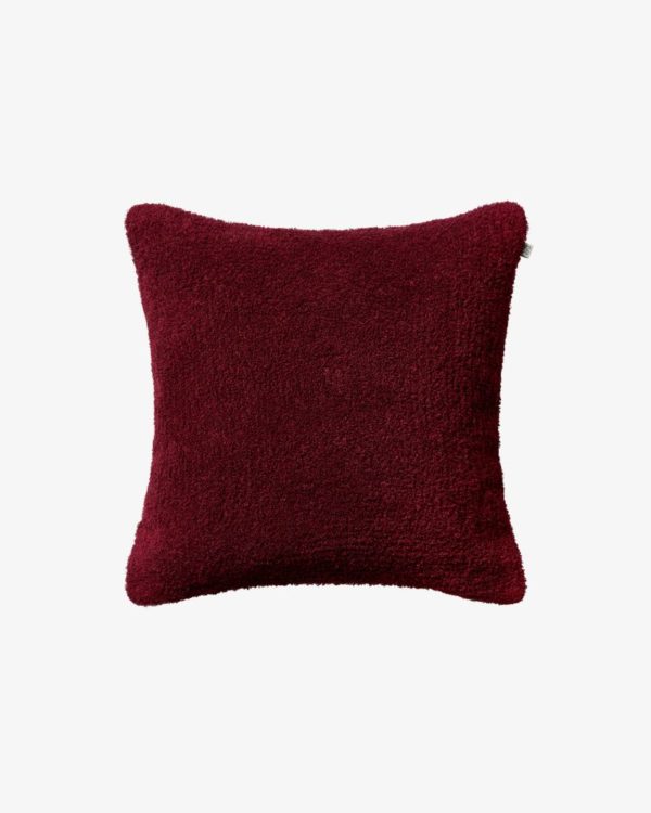 Bouclé Cushion Cover Mani - Ruby 50 x 50